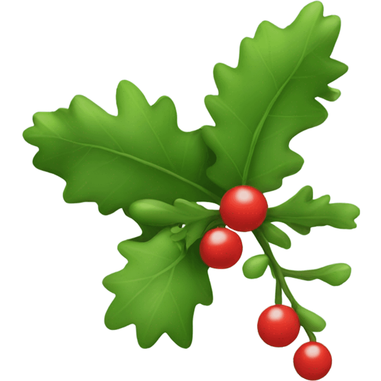 Mistletoe emoji