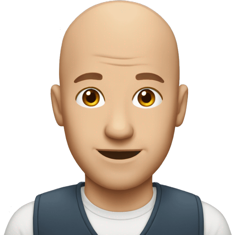 bald guy emoji