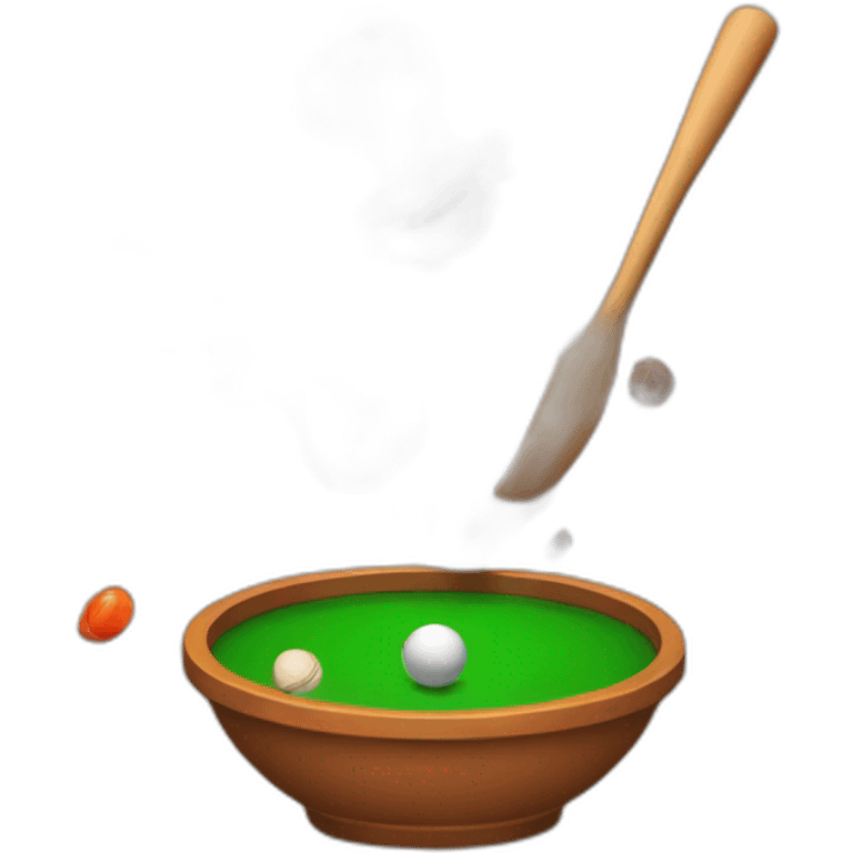 pot hitting game emoji