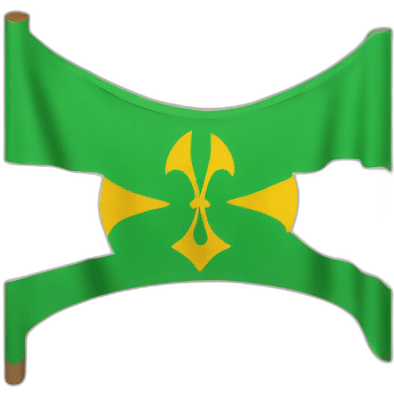 Drapeau amazigh emoji