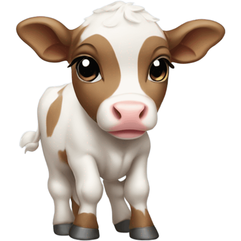 Baby calf emoji