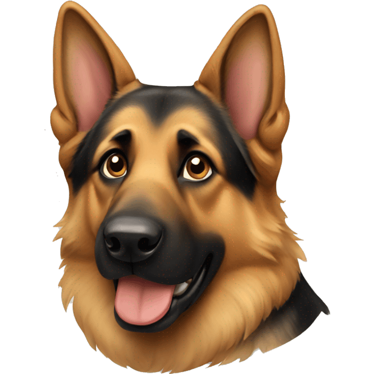 German shepherd emoji