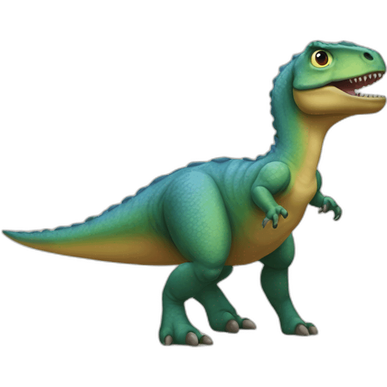 small-footed dinosaur emoji