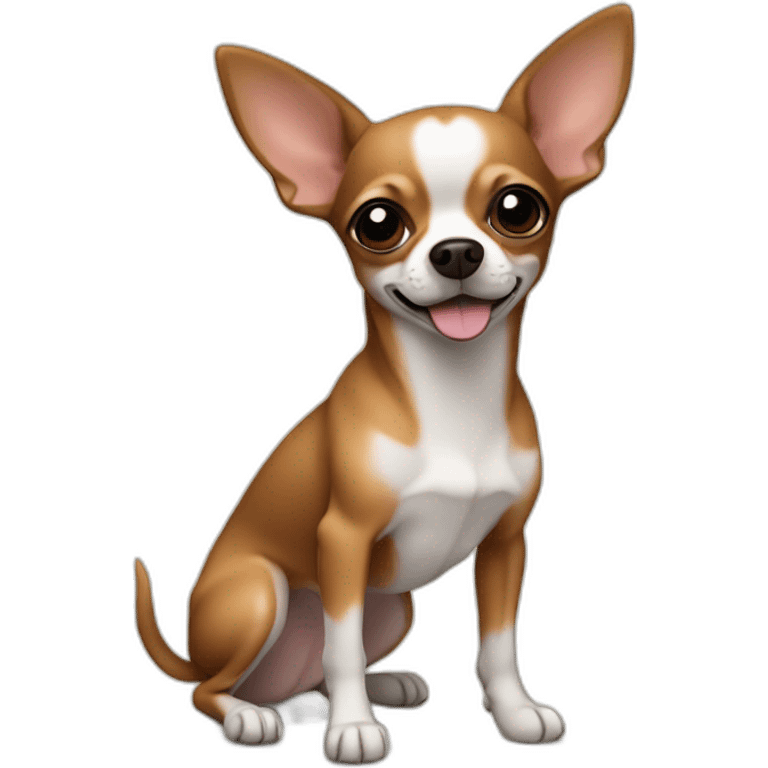 Chihuahua de color canela emoji