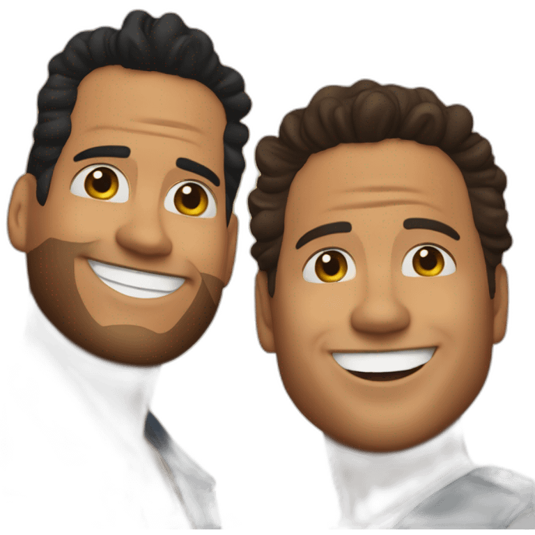 Carlos vives and romeo santos emoji