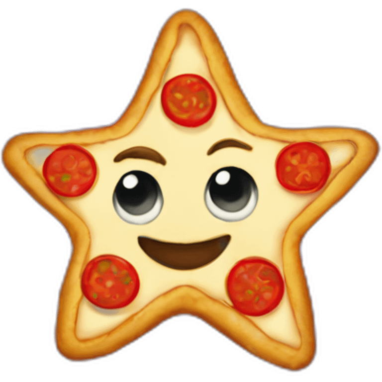 star pizza emoji