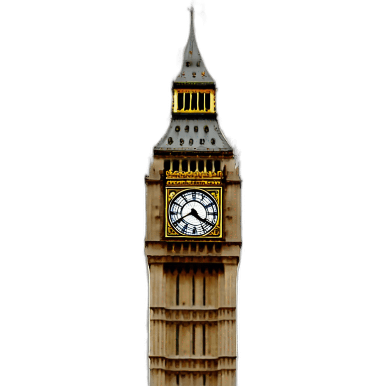 Big ben emoji