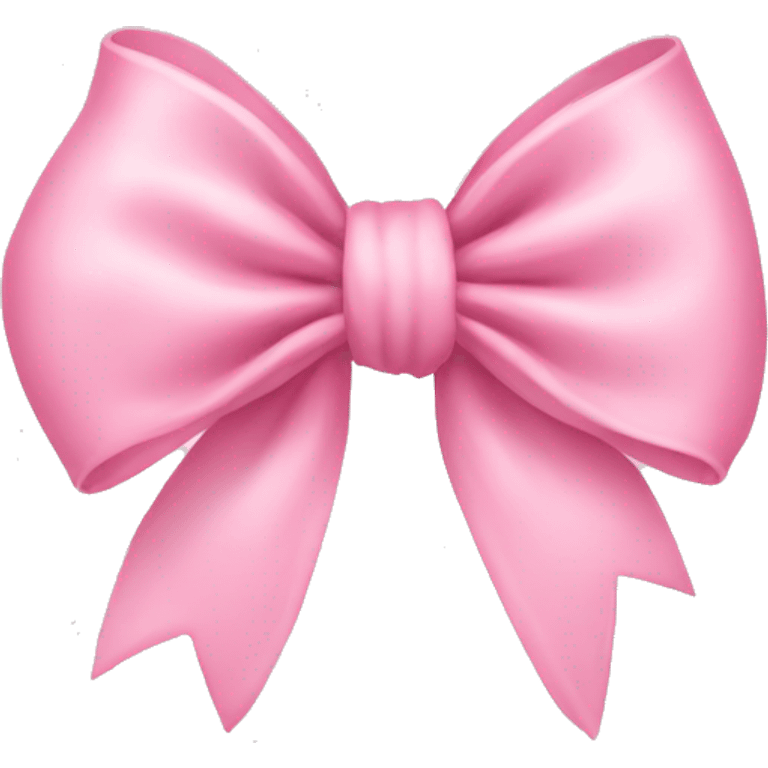 baby pink bow emoji