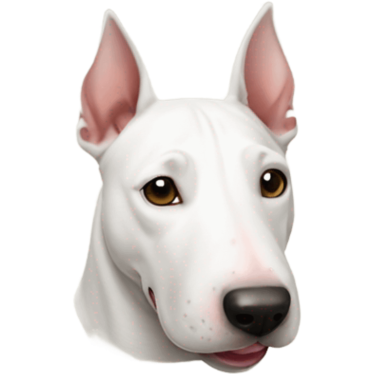 Bull terrier dog emoji