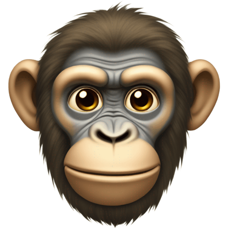 Make an faded ape emoji