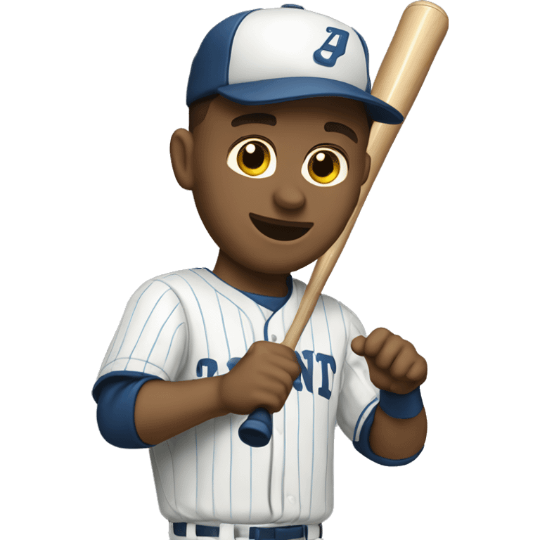 Clark Johnson playing baseball emoji