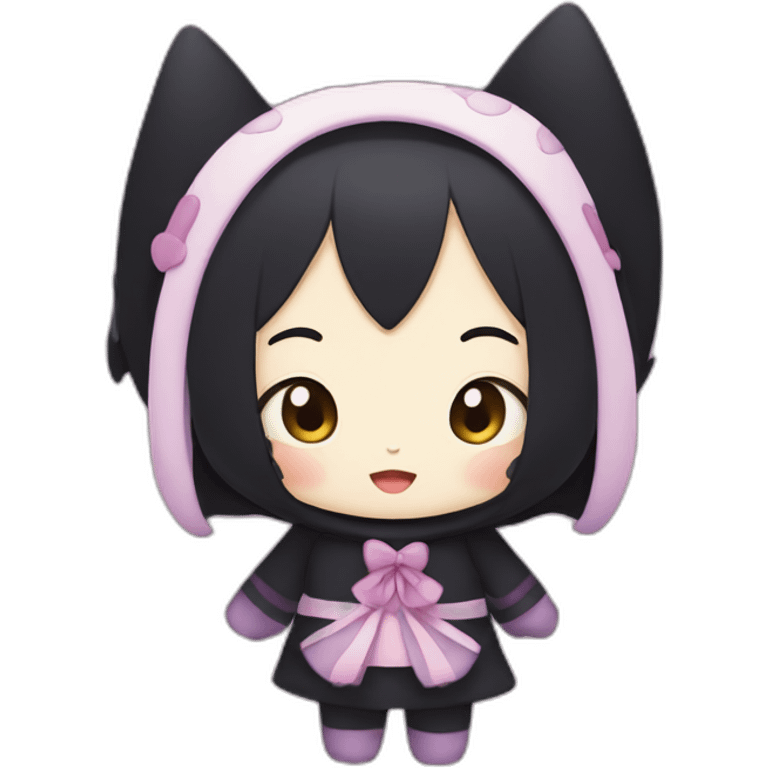 Kuromi from sanrio characters emoji