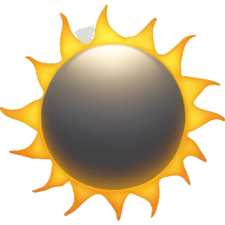 realistic sun  emoji