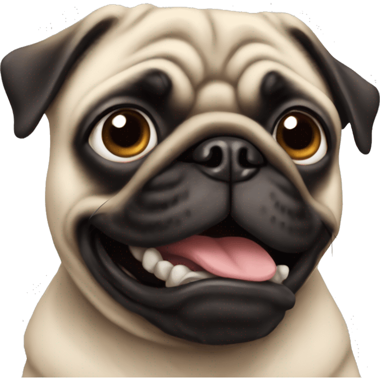 Pug emoji