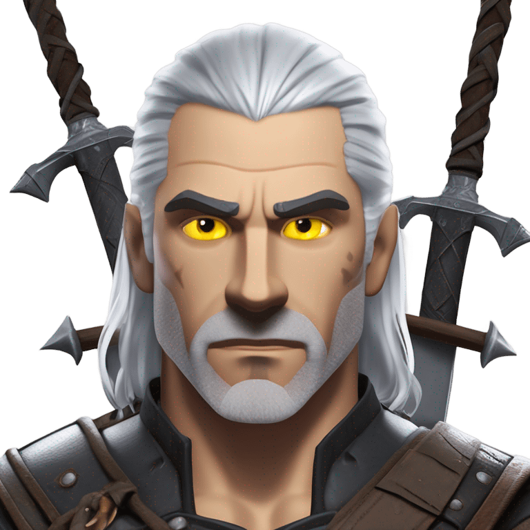 Geralt of rivia  emoji