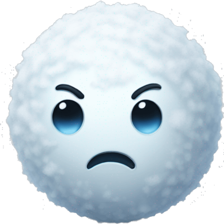 Snowball emoji