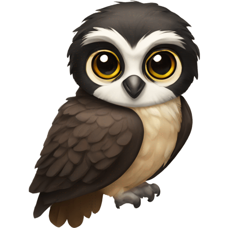 Spectacled owl emoji