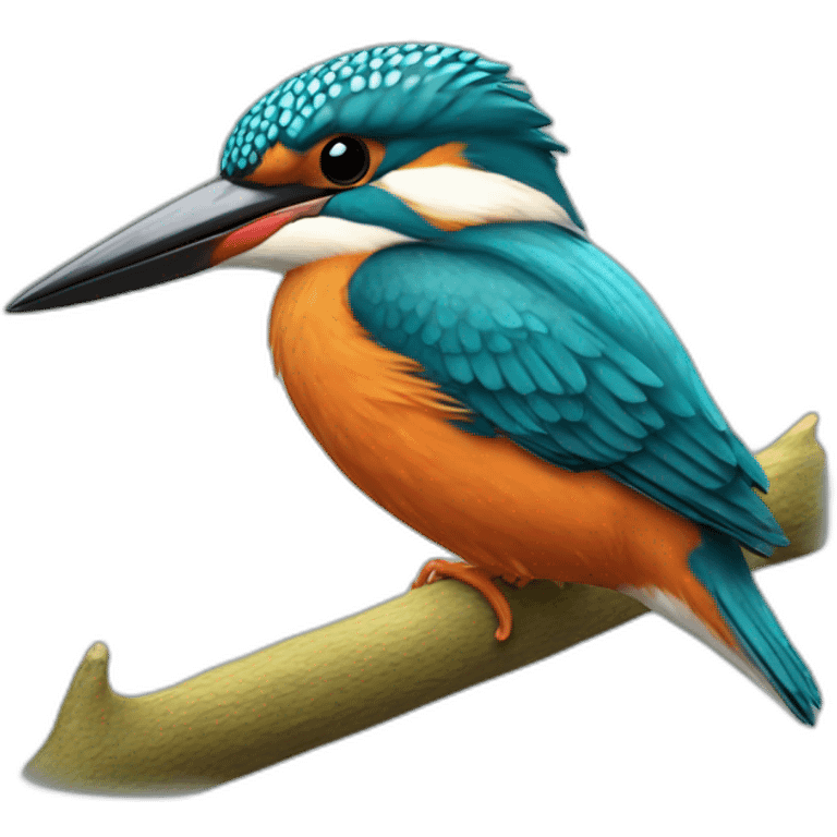 kingfisher bird emoji