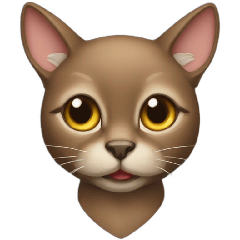 Moose cat emoji