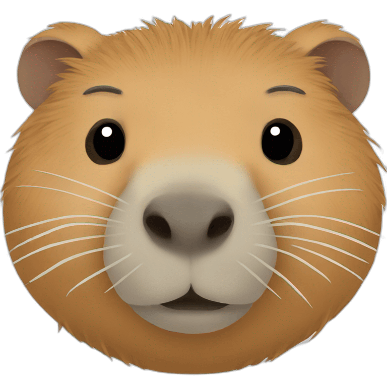 capybara sleeping emoji