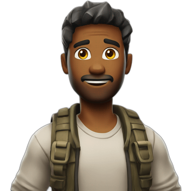 Personnage fortnite emoji