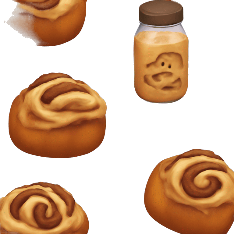 Pumpkin spice buns emoji