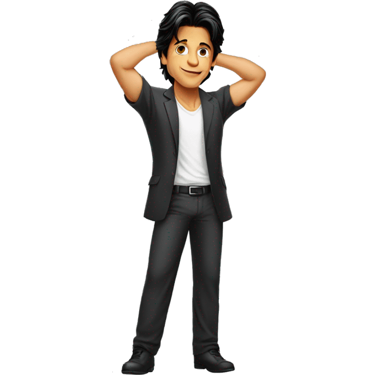 Shahrukh Khan pose emoji