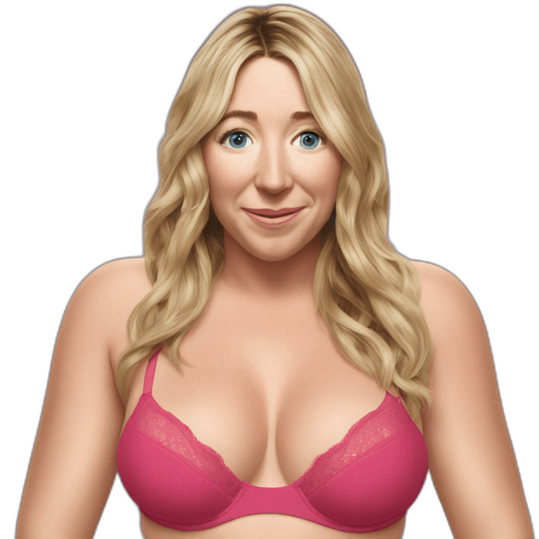 Too heavy Victoria Coren underwear model emoji