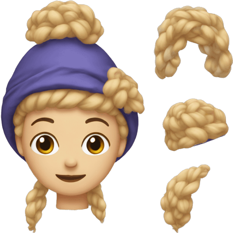 Hair bonnet emoji