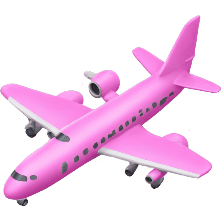 Plane pink emoji