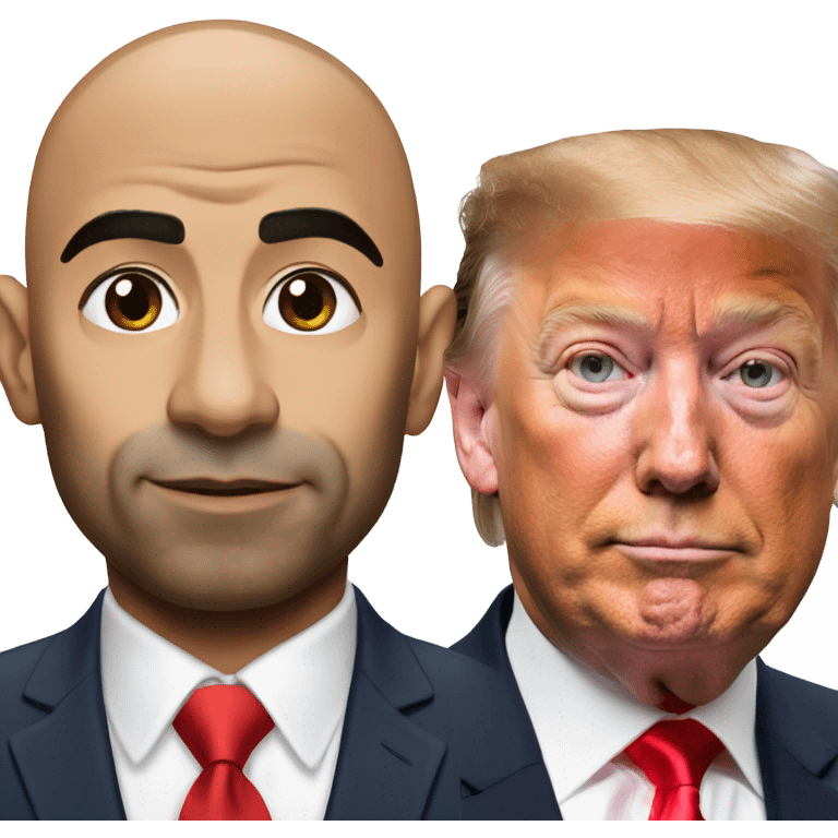 Joe Rogan and Trump  emoji