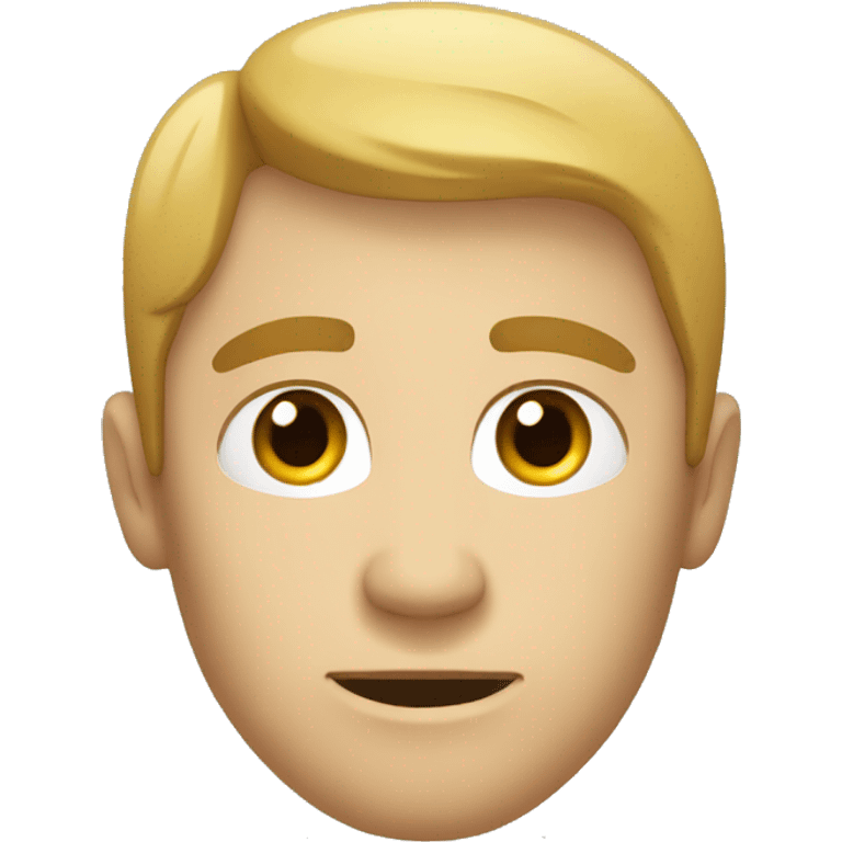 Homme qui détourne le regard  emoji