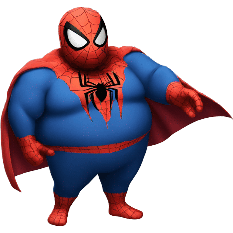 fat spider-man  emoji