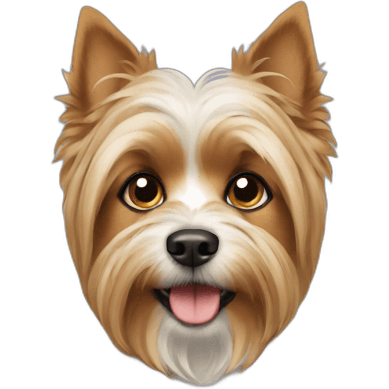 Dog yorkshire emoji