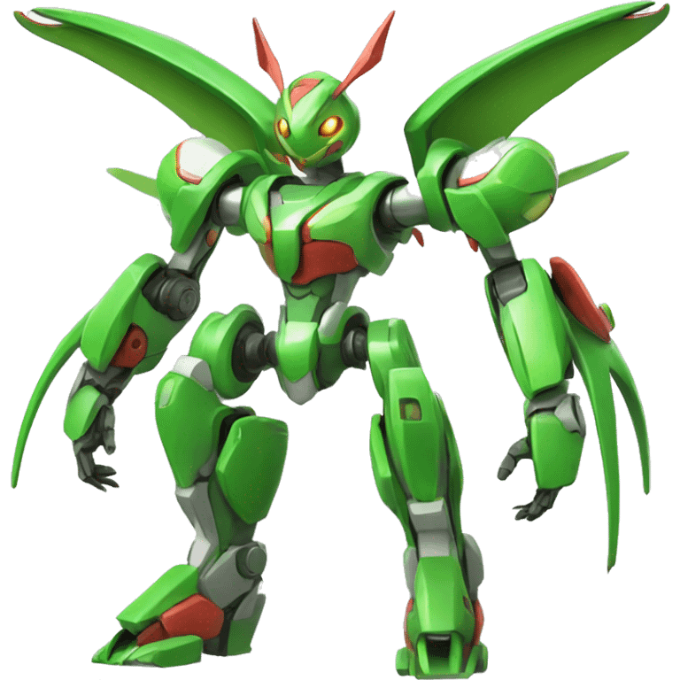 Mechanical Flygon-Medabot-Mecha full body emoji