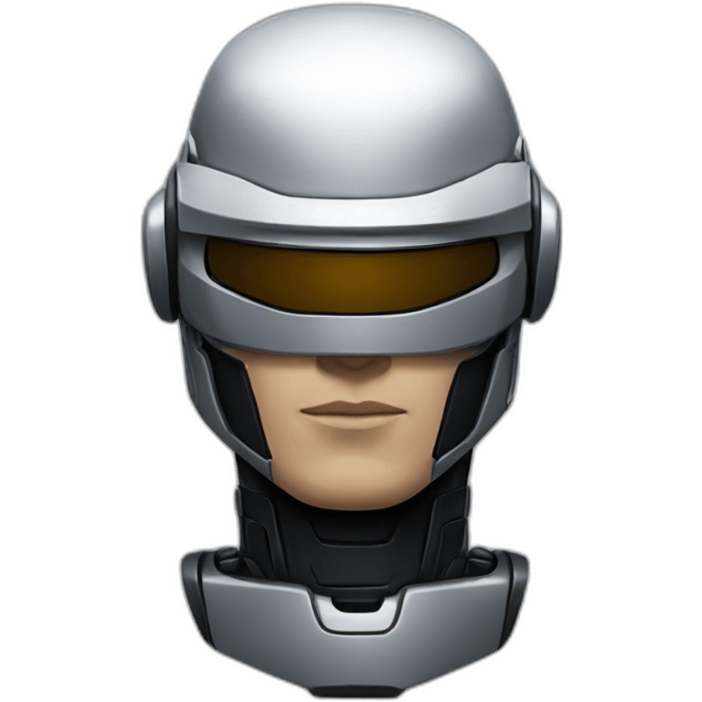 Robocop head emoji