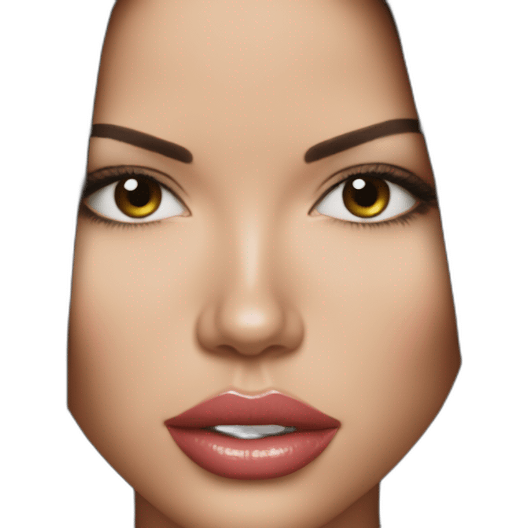 Adriana Lima emoji