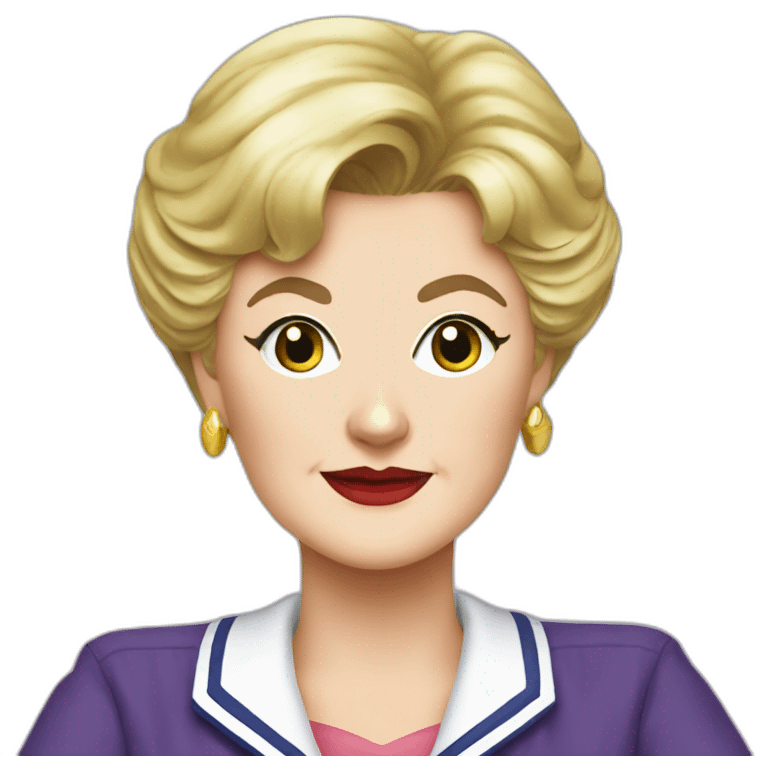 Jessica fletcher as sailor moon emoji