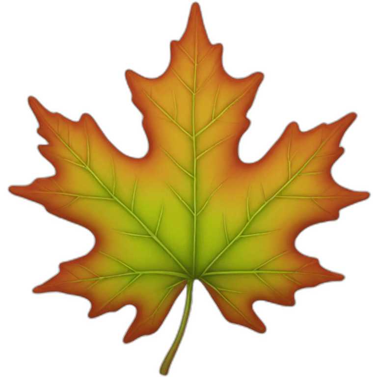 maple-leaf emoji