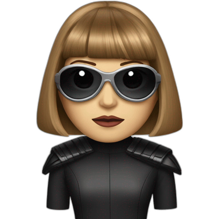 Anna wintour star wars mask emoji