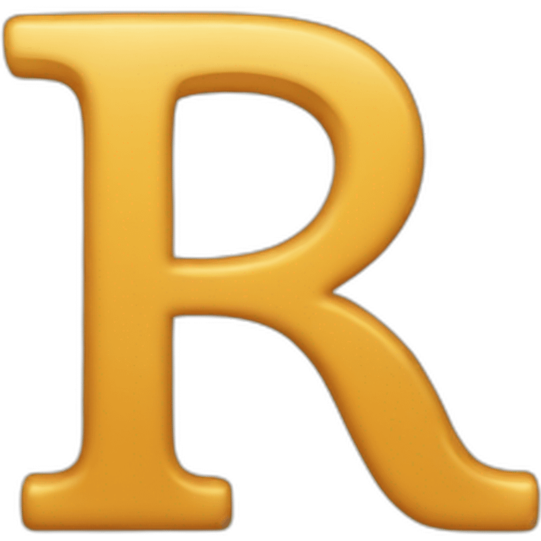 letter r emoji