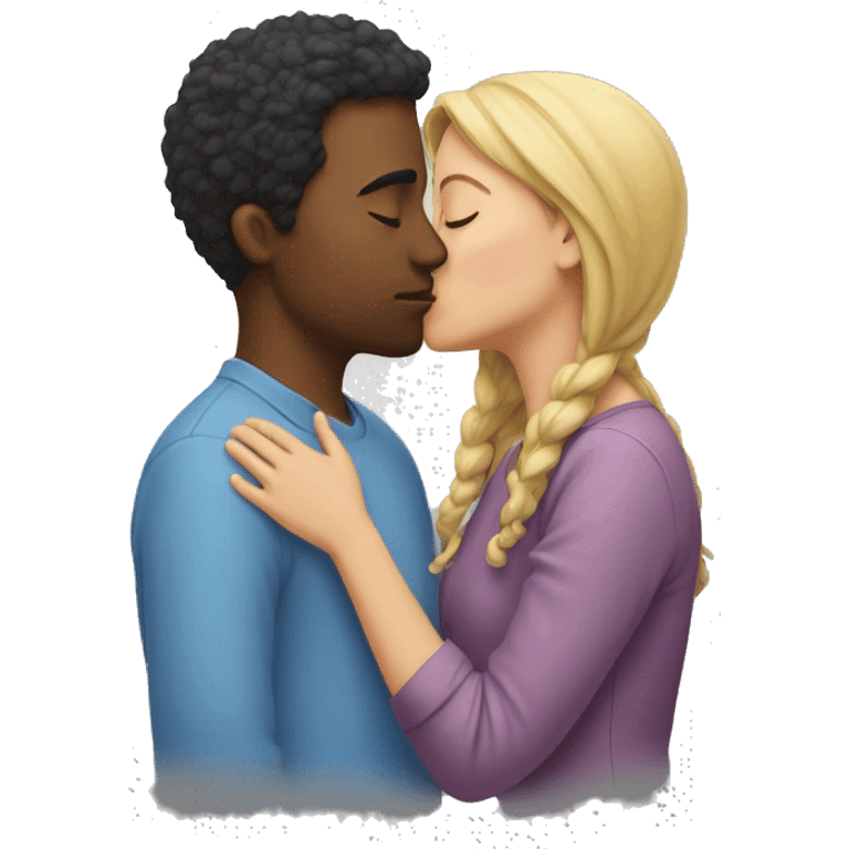 person kissing another person in the forehead emoji