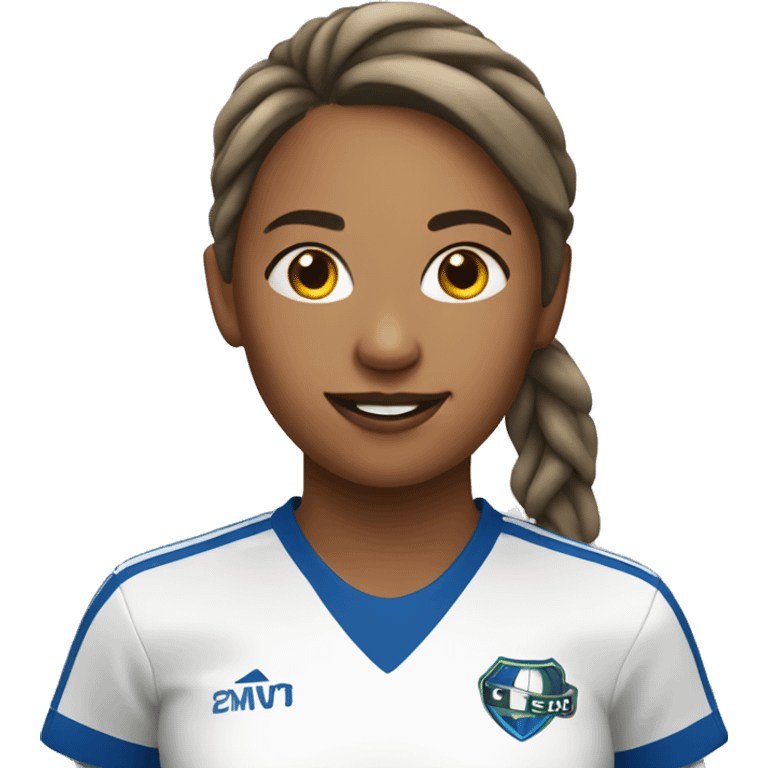 Female soccer player emoji