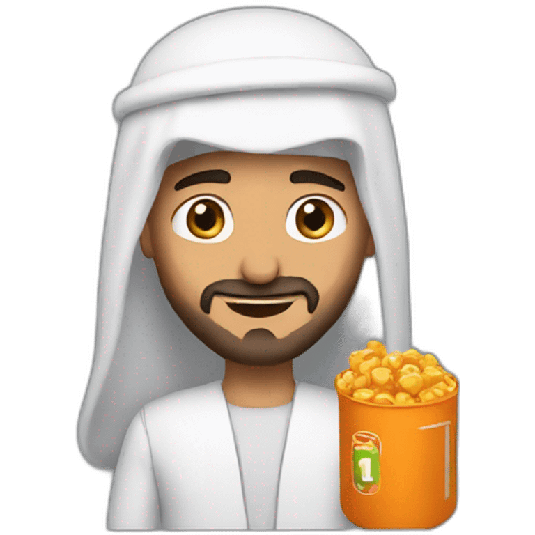 Arab guy with tnt emoji