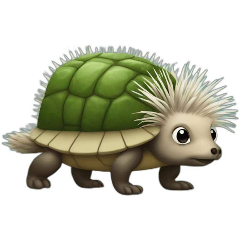 Turtle Porcupine emoji