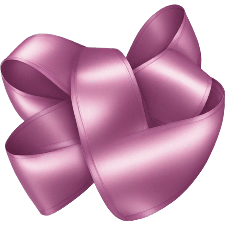 Aesthetic satin ribbon  emoji