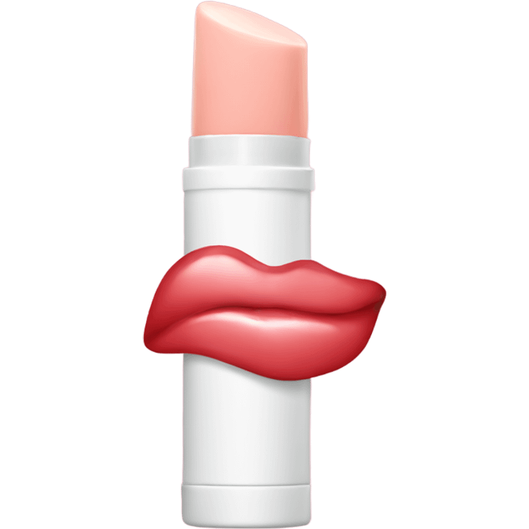 Lip balm emoji