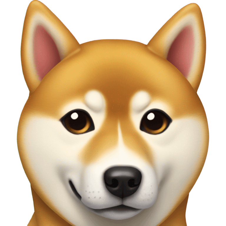 Shiba Inu on sleight emoji