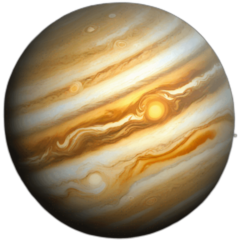 Jupiter gas giant emoji