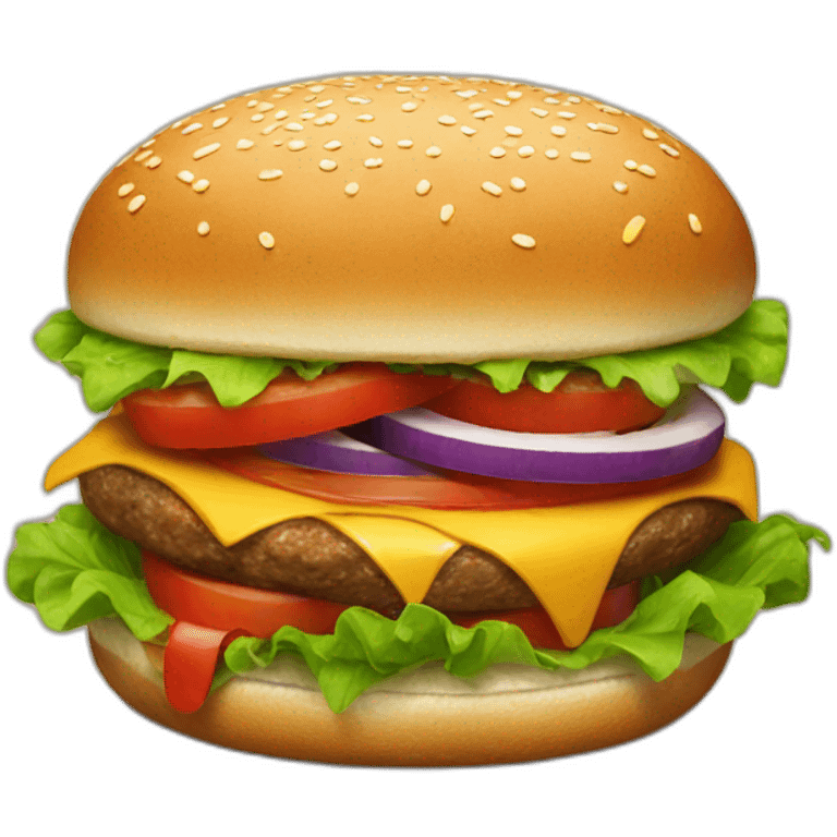 Veggie-burger emoji